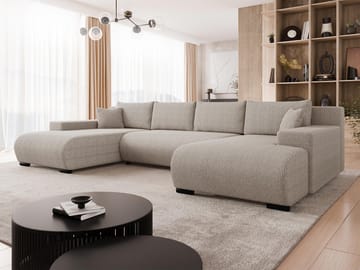 Krysen 5-sits U-Bäddsoffa med förvaring - Möbler - Soffa - Bäddsoffa