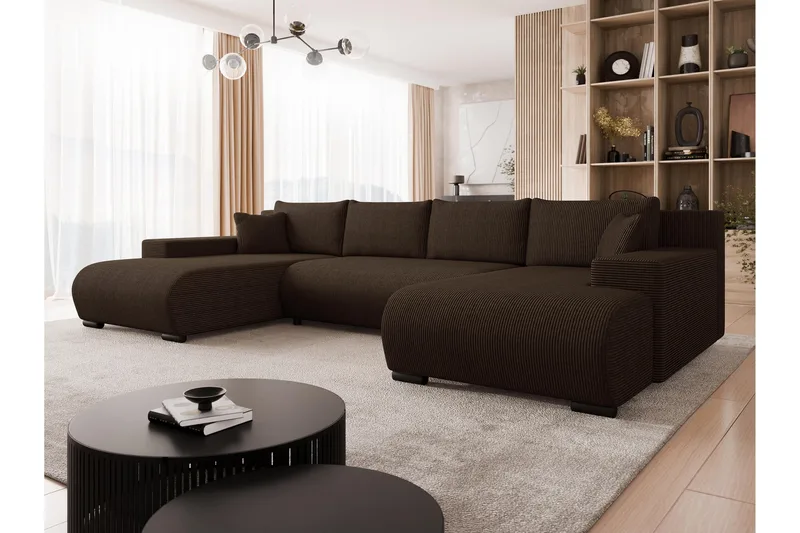 Krysen Bäddsoffa Dubbeldivan 4-sits - Beige - Möbler - Soffa - Bäddsoffa