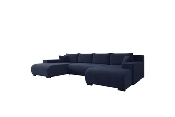 Krysen Bäddsoffa Dubbeldivan 4-sits - Marinblå - Möbler - Soffa - Bäddsoffa