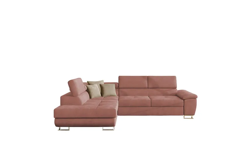 Reginia Bäddsoffa m. Schäslong L-formad - Möbler - Soffa - Bäddsoffa - Längsbäddad bäddsoffa