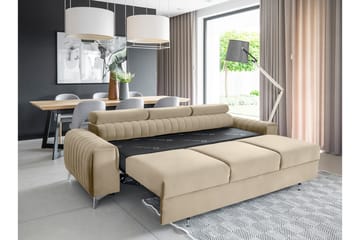 Laurece Bäddsoffa 3-sits - Beige - Möbler - Soffa - Bäddsoffa