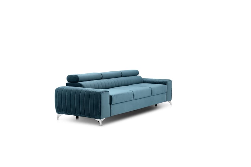 Laurece Bäddsoffa 3-sits - Blå - Möbler - Soffa - Bäddsoffa