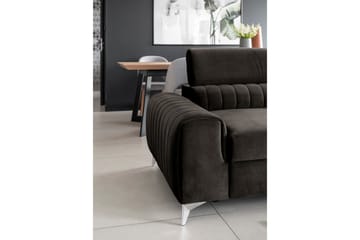 Laurece Bäddsoffa 3-sits - Brun - Möbler - Soffa - Bäddsoffa