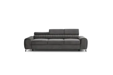 Laurece Bäddsoffa 3-sits - Grå - Möbler - Soffa - Bäddsoffa