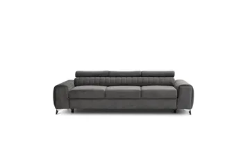 Laurece Bäddsoffa 3-sits - Grå - Möbler - Soffa - Bäddsoffa