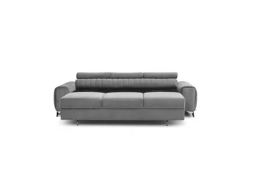 Laurece Bäddsoffa 3-sits - Grå - Möbler - Soffa - Bäddsoffa