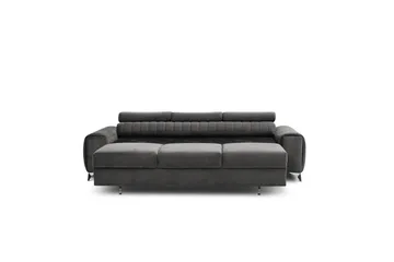 Laurece Bäddsoffa 3-sits - Grå - Möbler - Soffa - Bäddsoffa