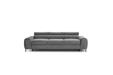 Laurece Bäddsoffa 3-sits - Grå - Möbler - Soffa - Bäddsoffa