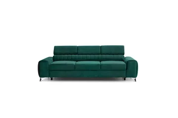 Laurece Bäddsoffa 3-sits - Grön - Möbler - Soffa - Bäddsoffa