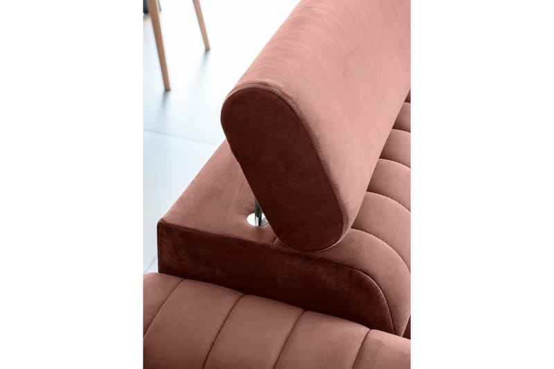 Laurece Bäddsoffa 3-sits - Rosa - Möbler - Soffa - Bäddsoffa