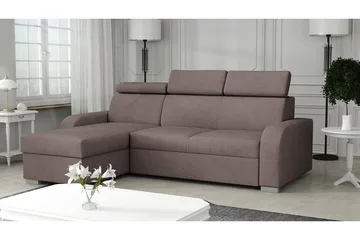 Lavona Divansoffa Vändbar - Brun - Möbler - Soffa - Bäddsoffa