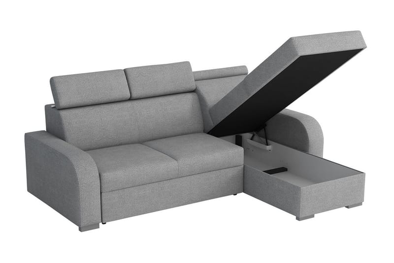 Lavona Divansoffa Vändbar - Grå - Möbler - Soffa - Bäddsoffa