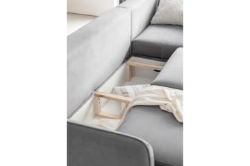 Lence Bäddsoffa m. Divan Förvaring - Brun - Möbler - Soffa - Bäddsoffa