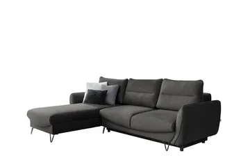 Lence Bäddsoffa m. Divan Förvaring - Grå - Möbler - Soffa - Bäddsoffa