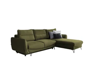Lence Bäddsoffa m. Divan Förvaring - Grön - Möbler - Soffa - Bäddsoffa