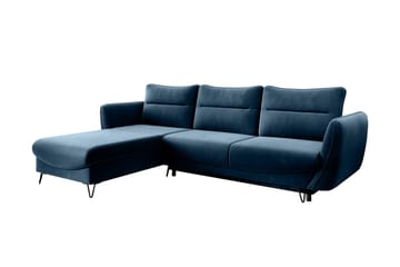 Lence Bäddsoffa m. Divan Förvaring - Mörkblå - Möbler - Soffa - Bäddsoffa