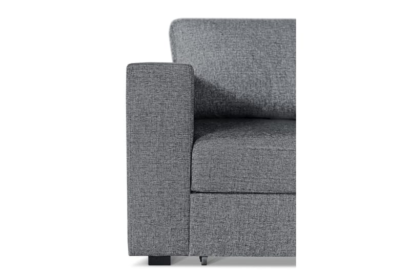 Leo Bäddsoffa 3-sits med Schäslong Höger - Grå - Möbler - Soffa - Bäddsoffa