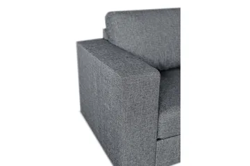 Leo Bäddsoffa 3-sits med Schäslong Höger - Grå - Möbler - Soffa - Bäddsoffa