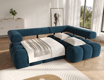 Levvi 3-sits Bubblig Bäddsoffa med Divan Höger - Manhattan 40 - Möbler - Soffa - Bäddsoffa