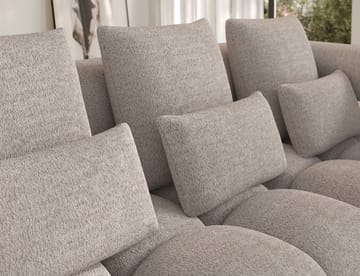 Levvi 3-sits Bubblig Bäddsoffa med Divan Höger - Royal 18 - Möbler - Soffa - Bäddsoffa