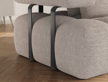 Levvi 3-sits Bubblig Bäddsoffa med Divan Höger - Royal 18 - Möbler - Soffa - Bäddsoffa