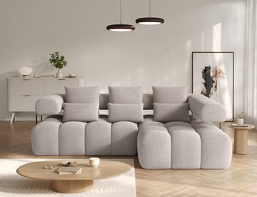 Levvi 3-sits Bubblig Bäddsoffa med Divan Höger - Royal 18 - Möbler - Soffa - Bäddsoffa
