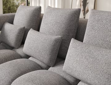 Levvi 3-sits Bubblig Bäddsoffa med Divan Vänster - Coralline 03 - Möbler - Soffa - Bäddsoffa