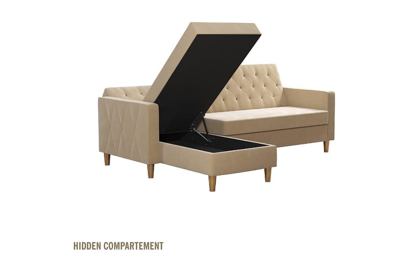 Liberty Divanbäddsoffa Vit - Möbler - Soffa - Bäddsoffa