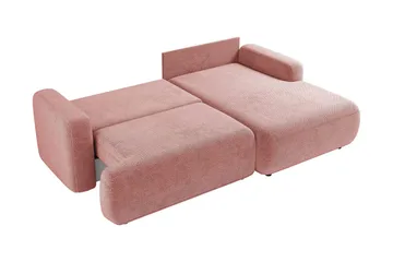Lifeina Bäddsoffa m. Divan 2-sits - Beige/Vit - Möbler - Soffa - Bäddsoffa