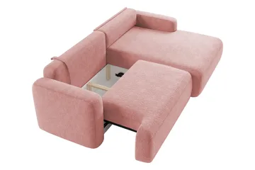 Lifeina Bäddsoffa m. Divan 2-sits - Blå - Möbler - Soffa - Bäddsoffa