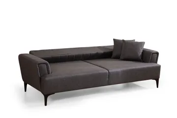 Lilesville 3-sits Bäddsoffa - Mörkgrå - Möbler - Soffa - Bäddsoffa