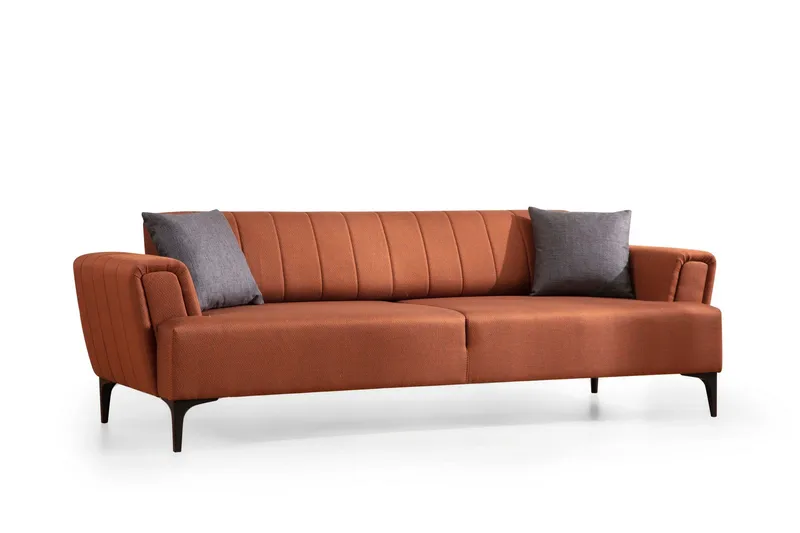 Lilesville 3-sits Bäddsoffa - Röd - Möbler - Soffa - Bäddsoffa