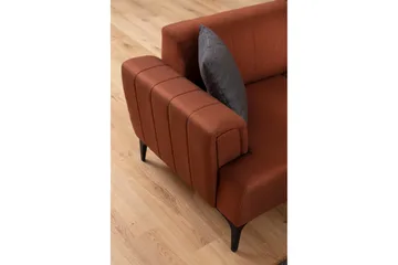 Lilesville 3-sits Bäddsoffa - Röd - Möbler - Soffa - Bäddsoffa