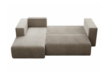 Listowel 3-sits Hörnbäddsoffa Black - Möbler - Soffa - Bäddsoffa