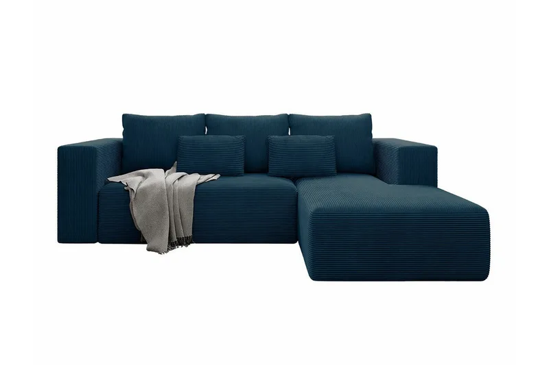 Listowel 3-sits Hörnbäddsoffa Dark blue - Möbler - Soffa - Bäddsoffa