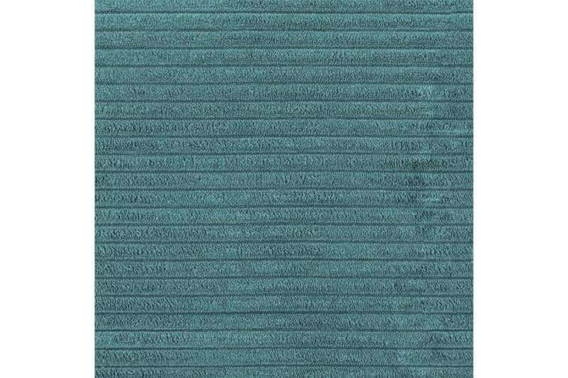 Listowel 3-sits Vänster Hörnbäddsoffa 121x205 cm med Förvaring i Manchester - Turkos - Möbler - Soffa - Bäddsoffa