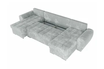Listowel 4-sits Hörnbäddsoffa - Beige - Möbler - Soffa - Bäddsoffa