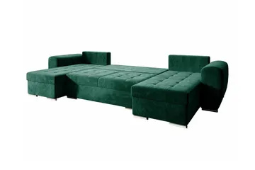 Listowel 4-sits Hörnbäddsoffa - Beige - Möbler - Soffa - Bäddsoffa