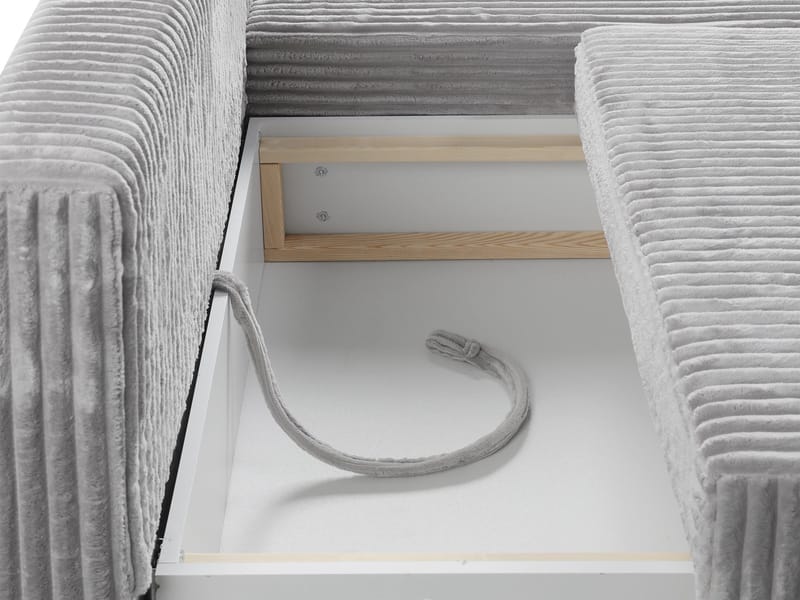 Lorynn 3-sits Bäddsoffa med divan - mörkgrön - Möbler - Soffa - Bäddsoffa