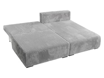 Lorynn 3-sits Bäddsoffa med divan - svart - Möbler - Soffa - Bäddsoffa
