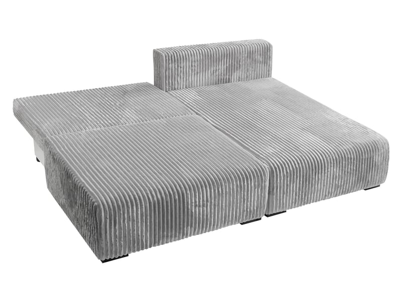 Lorynn 3-sits Bäddsoffa med divan - svart - Möbler - Soffa - Bäddsoffa