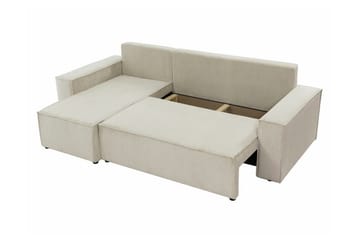 Magston 3-sits Hörnbäddsoffa - Blå - Möbler - Soffa - Bäddsoffa