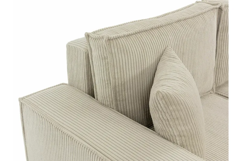 Magston 3-sits Hörnbäddsoffa - Grå - Möbler - Soffa - Bäddsoffa