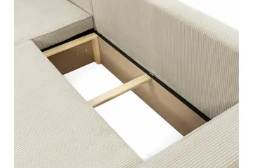 Magston 3-sits Hörnbäddsoffa - Ljusgrå - Möbler - Soffa - Bäddsoffa