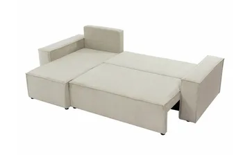 Magston 3-sits Hörnbäddsoffa - Rosa - Möbler - Soffa - Bäddsoffa