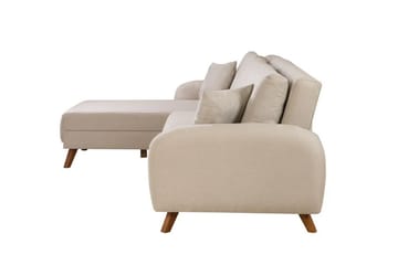 Malkiat Hörnbäddsoffa - Cream - Möbler - Soffa - Bäddsoffa