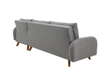 Malkiat Hörnbäddsoffa - Grå - Möbler - Soffa - Bäddsoffa