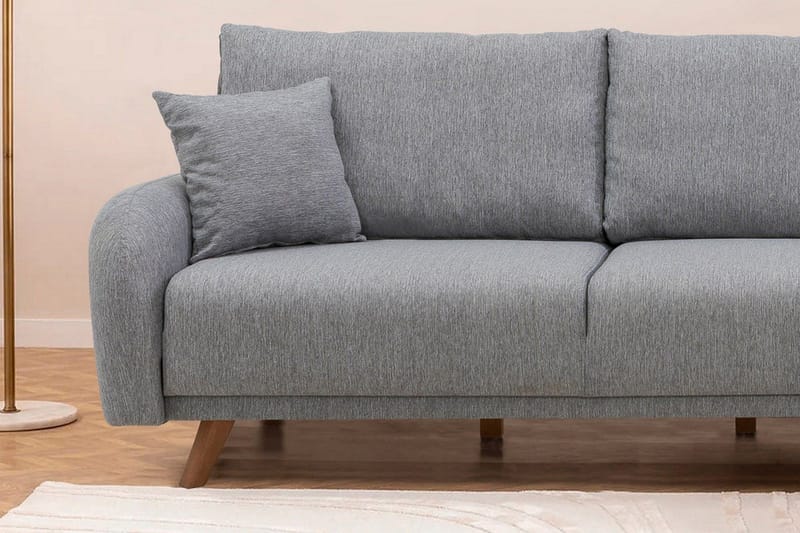 Malkiat Hörnbäddsoffa - Grå - Möbler - Soffa - Bäddsoffa