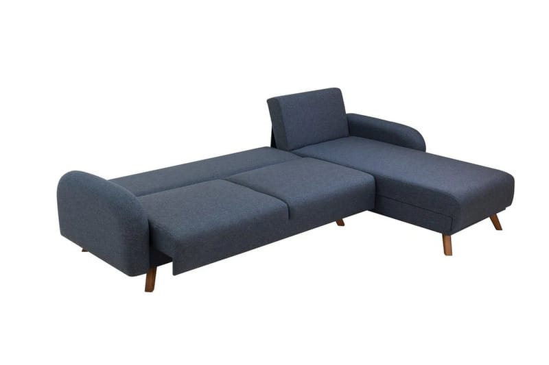 Malkiat Hörnbäddsoffa - Mörkblå - Möbler - Soffa - Bäddsoffa
