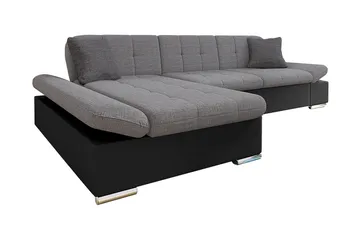 Malwi U-Bäddsoffa 278x162x76 cm - Grå - Möbler - Soffa - Bäddsoffa
